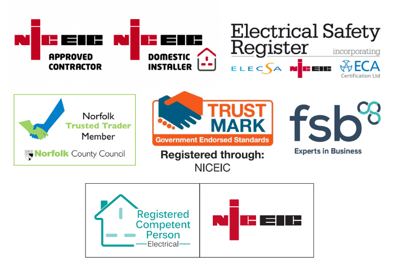 Cooks Electrical is a member of these regulated authorities